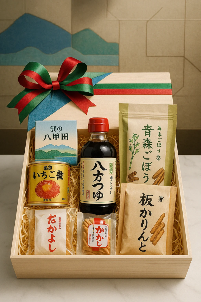 青森の恵みを詰め合わせた贈り物