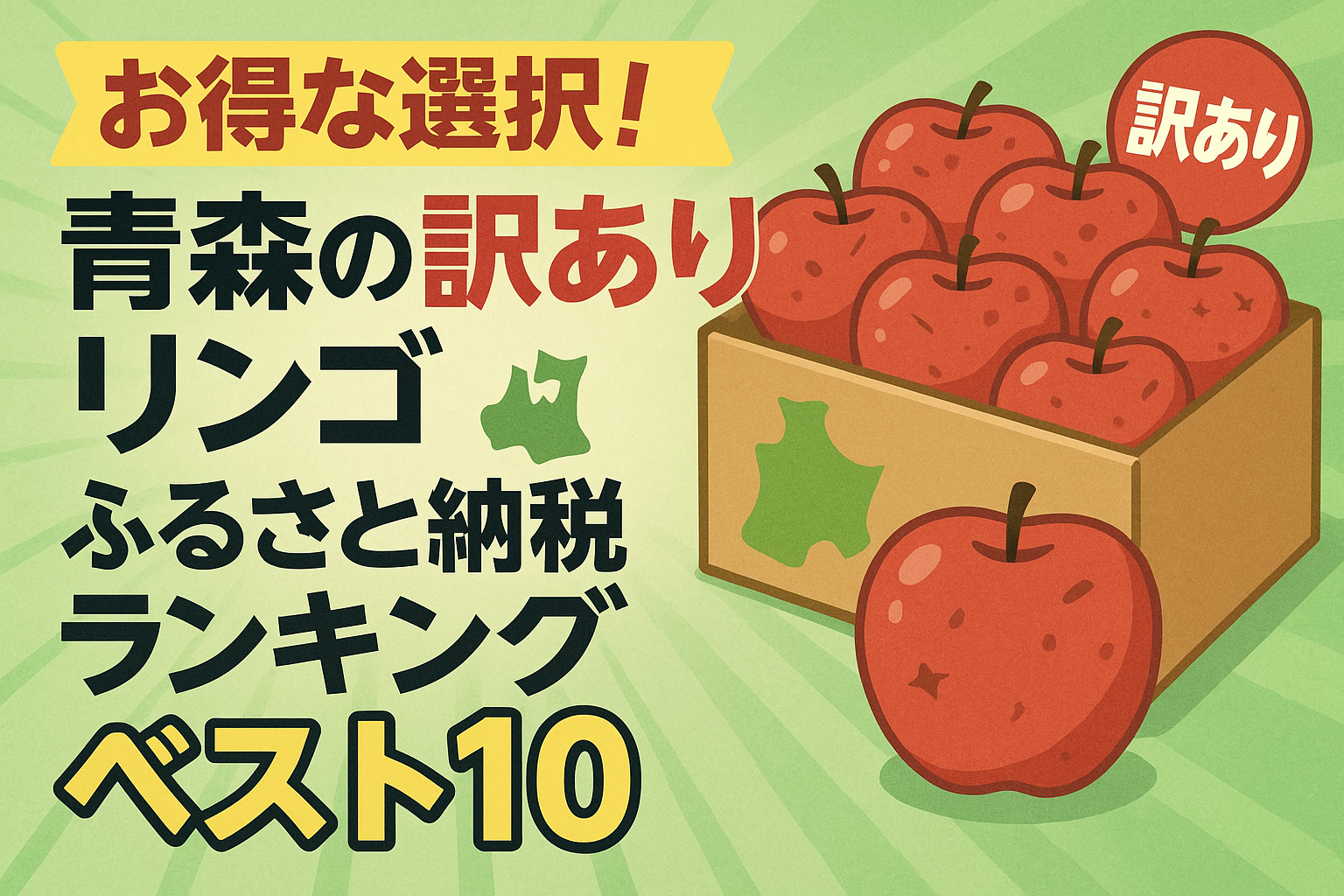 お得な選択！青森の訳ありリンゴふるさと納税ランキングベスト10