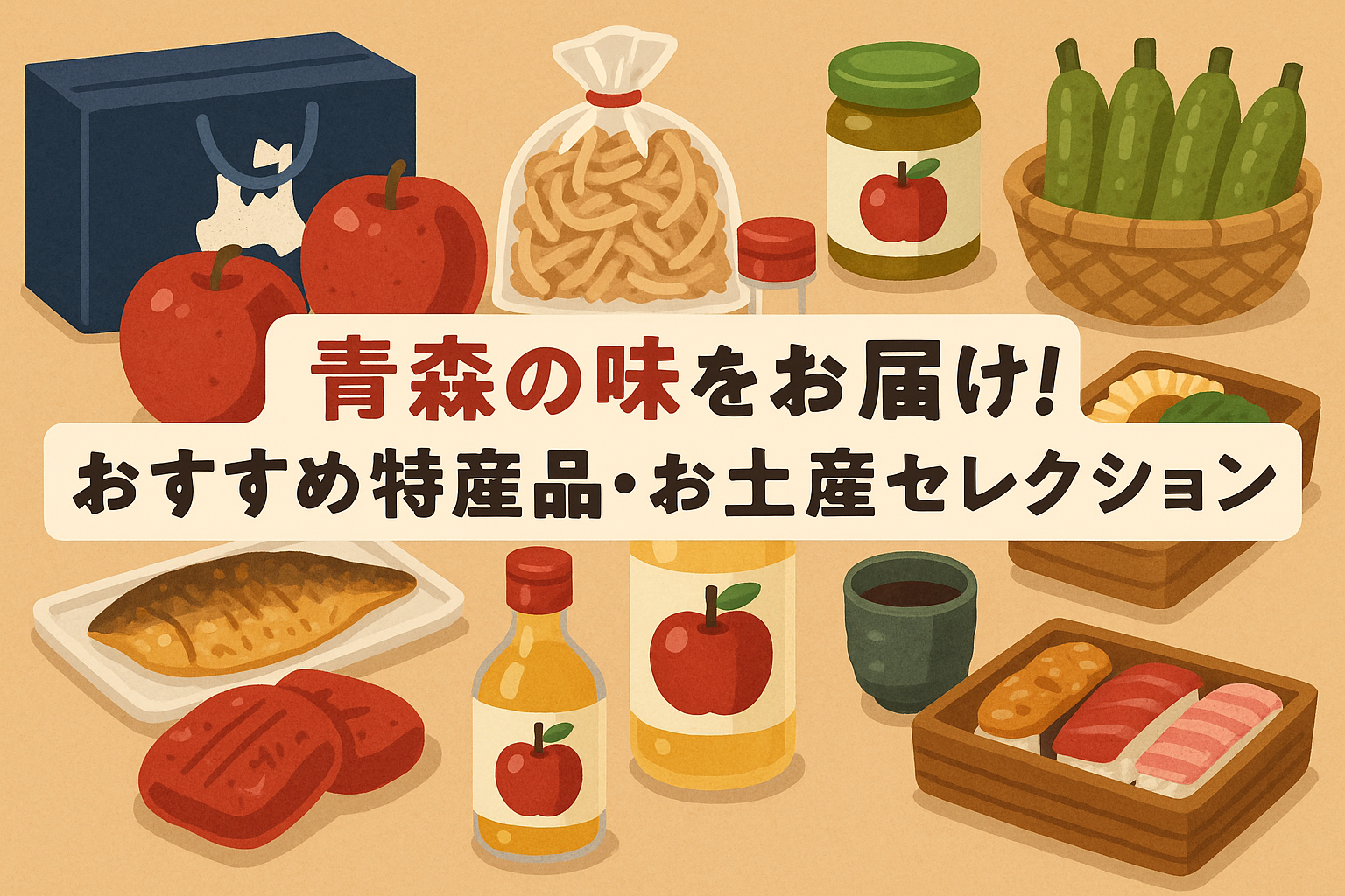 青森の味をお届け！おすすめ特産品・お土産セレクション