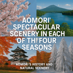 Aomori's spectacular scenery in each of the four seasons - Aomori's history and natural scenery