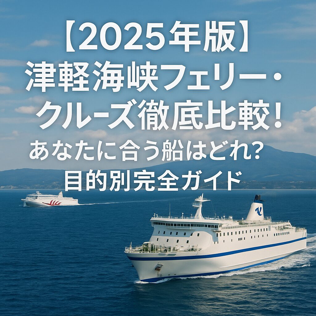 津軽海峡フェリー比較