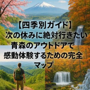【四季別ガイド】次の休みに絶対行きたい！青森のアウトドアで感動体験するための完全マップ