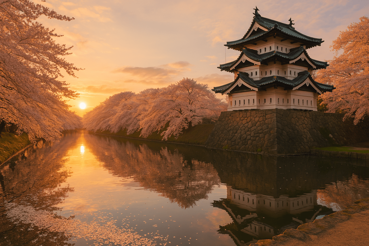 弘前城・外濠 · 2026年 春