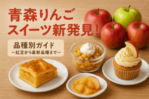 青森りんごスイーツ新発見！品種別ガイド〜紅玉から最新品種まで〜