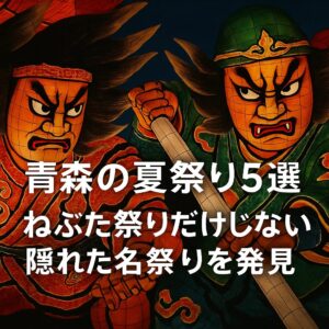 青森の夏祭り5選｜ねぶた祭りだけじゃない隠れた名祭りを発見