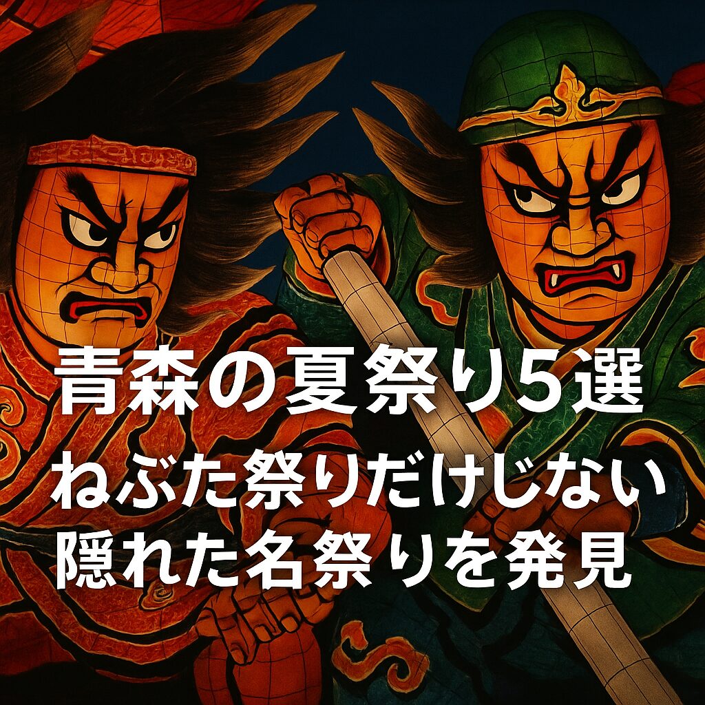 青森の夏祭り5選｜ねぶた祭りだけじゃない隠れた名祭りを発見