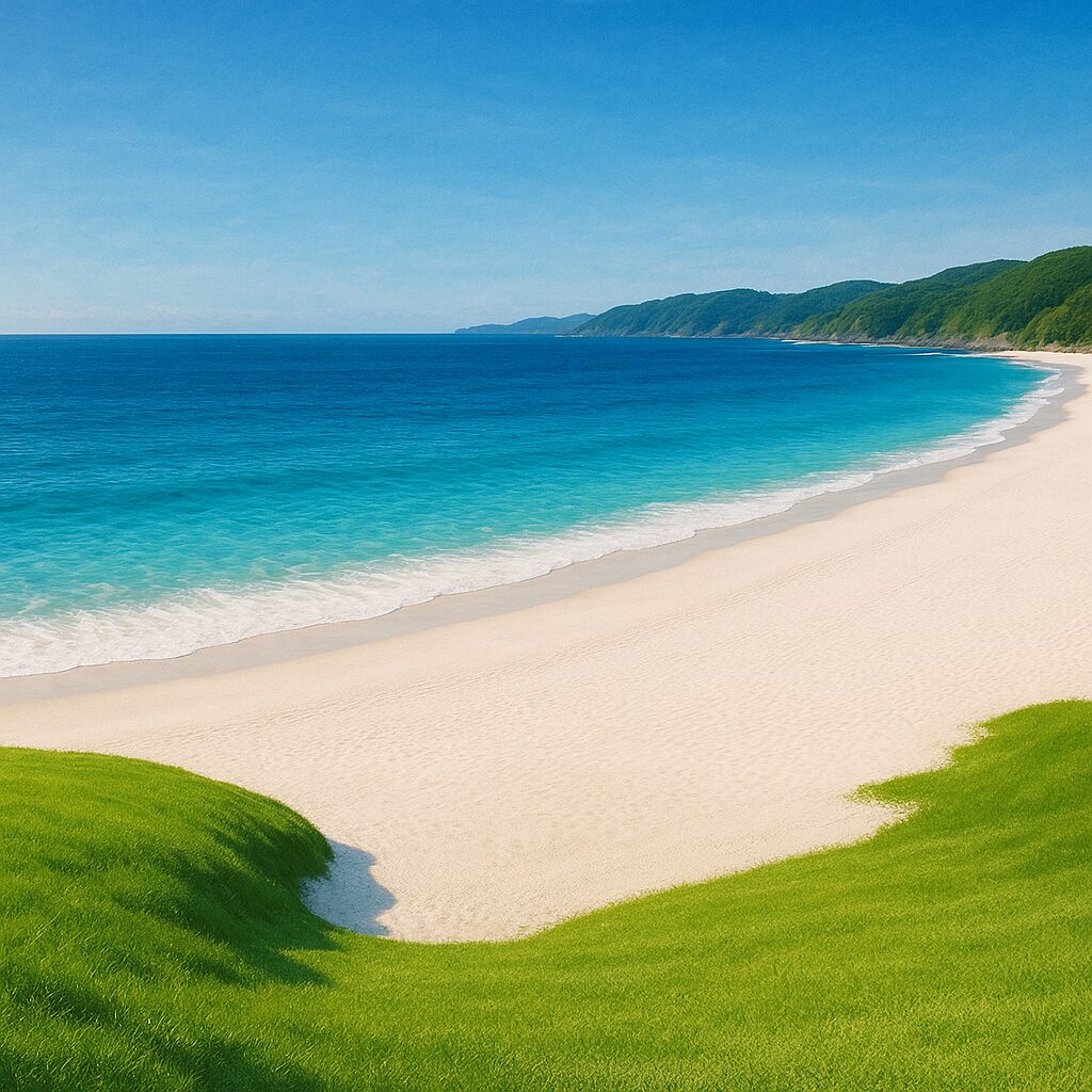 絶景と透明度を誇る白浜海水浴場