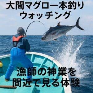 大間マグロ一本釣り漁ウォッチング｜漁師の神業を間近で見る体験