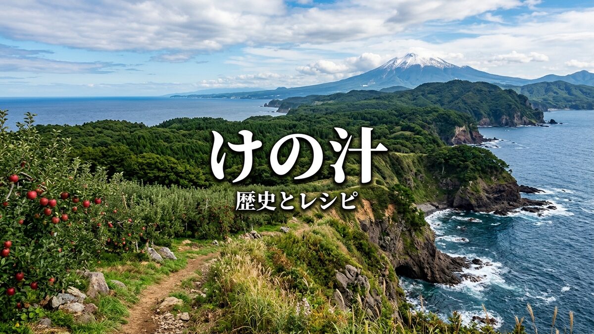 青森の郷土料理けの汁