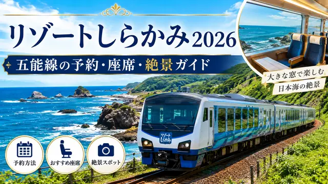 五能線を走るリゾートしらかみ
